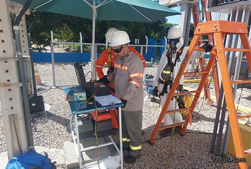 买家反馈-HZ7411断路器开关特性测试仪的实操现场